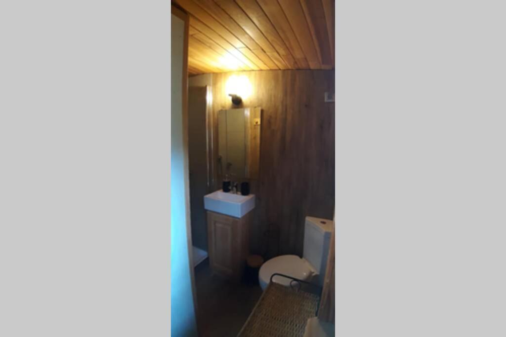 Charmante Roulotte Atypique Jaujac エクステリア 写真